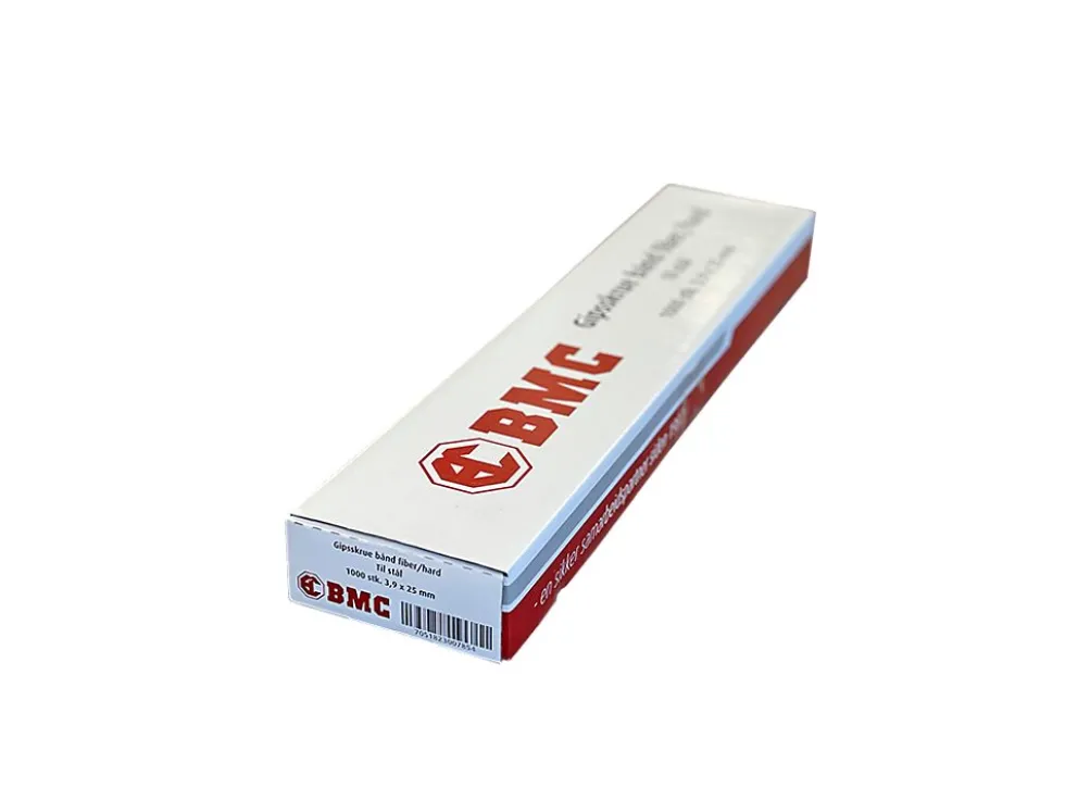 Skrue BMC fiber/hard gips bånd 25 mm