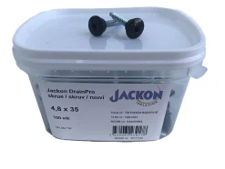 Skrue 35mm jackon drainpro 100 stk/pk