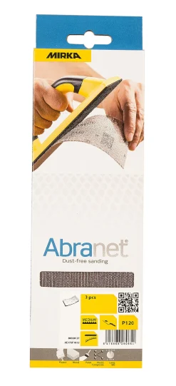 Slipenett abranet 70x198mm k80 3 pk
