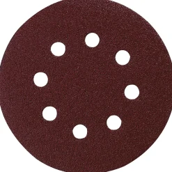 Slipepapir p-43608 rund k320 125mm pk a 10 stk