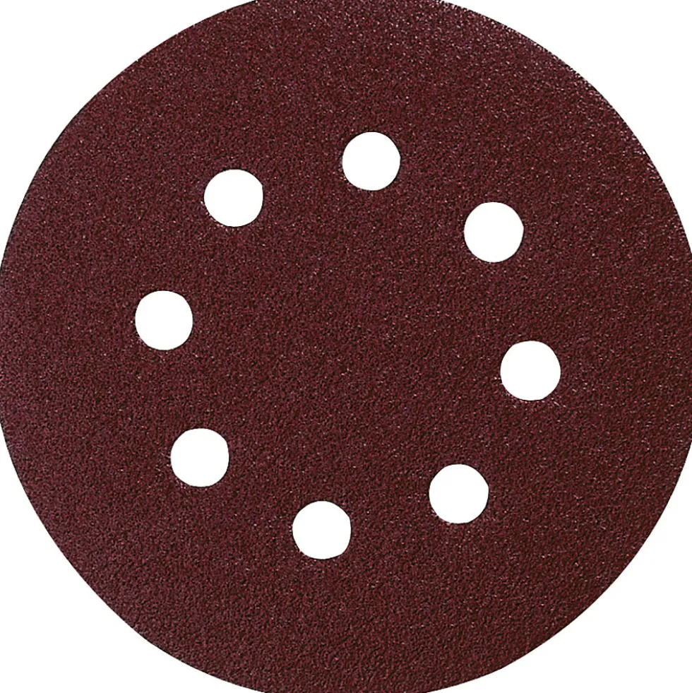Slipepapir p-43608 rund k320 125mm pk a 10 stk