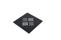 Slukrist design n°3 20x20cm sort