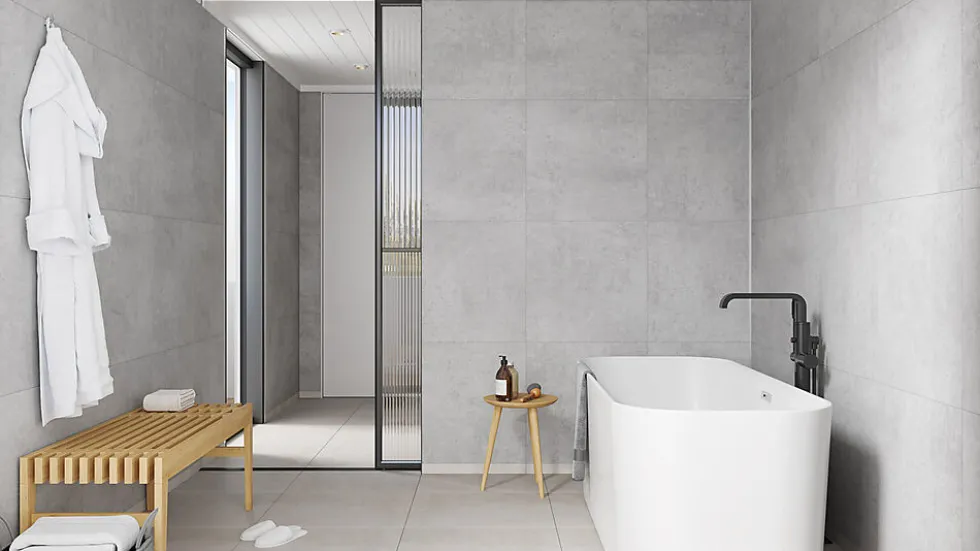 Smartpanel Wetwall L-Profil aluminium