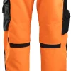 Snickers arbeidsbukse 6230 oransje highvis klasse 2 størrelse 146