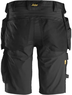 Snickers håndverkershorts 6141 sort/sort str 56 AllroundWork