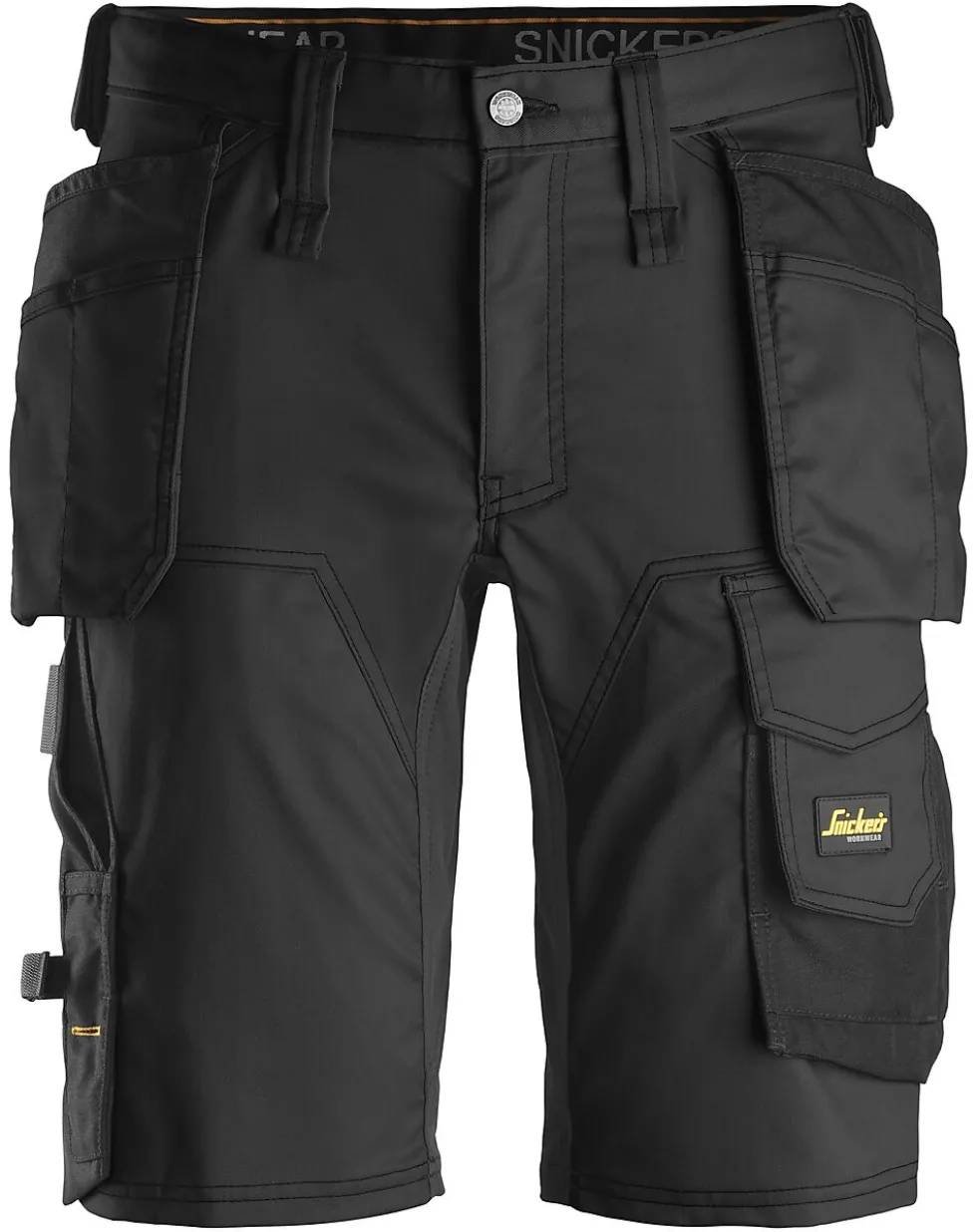Snickers håndverkershorts 6141 sort/sort str 56 AllroundWork