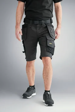 Snickers håndverkershorts 6141 sort/sort str 56 AllroundWork