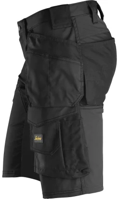 Snickers håndverkershorts 6141 sort/sort str 56 AllroundWork
