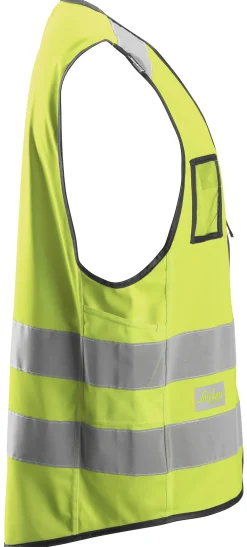 Snickers refleksvest 9153 gul str L/XL klasse 2 high-vis