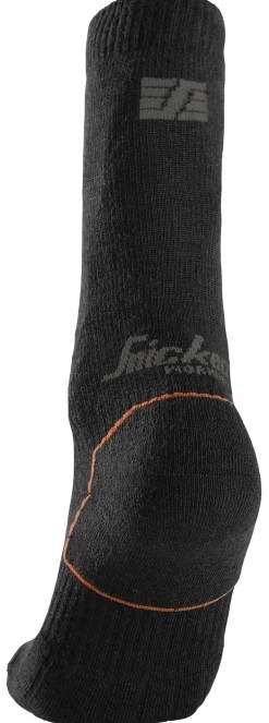 Snickers ullsokker 9225 sort str 37-40
