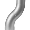 Sokkelbend st 75mm silver isola