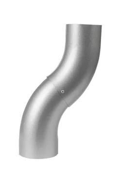 Sokkelbend st 75mm silver isola