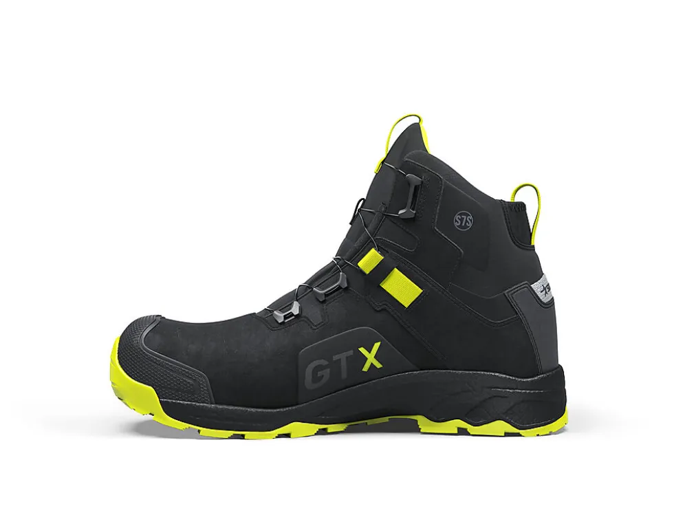 Solid Gear Vapor 3 GTX MID vernesko sort/grønn str 43
