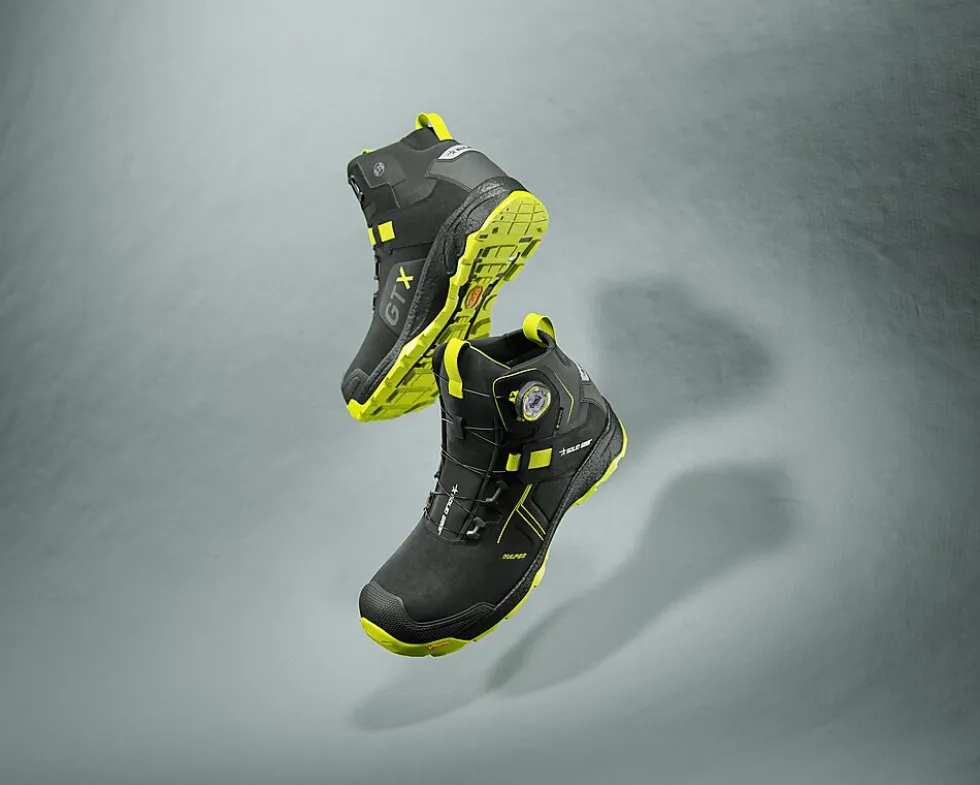 Solid Gear Vapor 3 GTX MID vernesko sort/grønn str 43