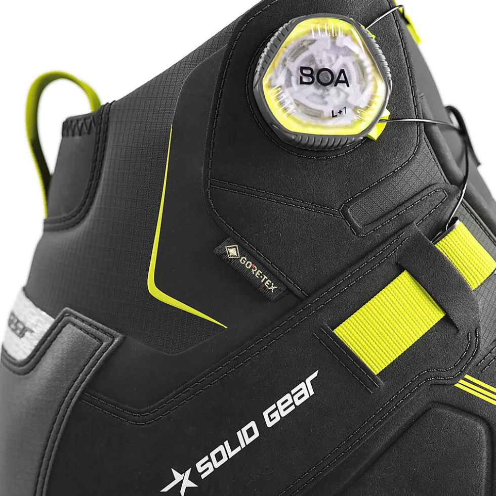 Solid Gear Vapor 3 GTX MID vernesko sort/grønn str 43
