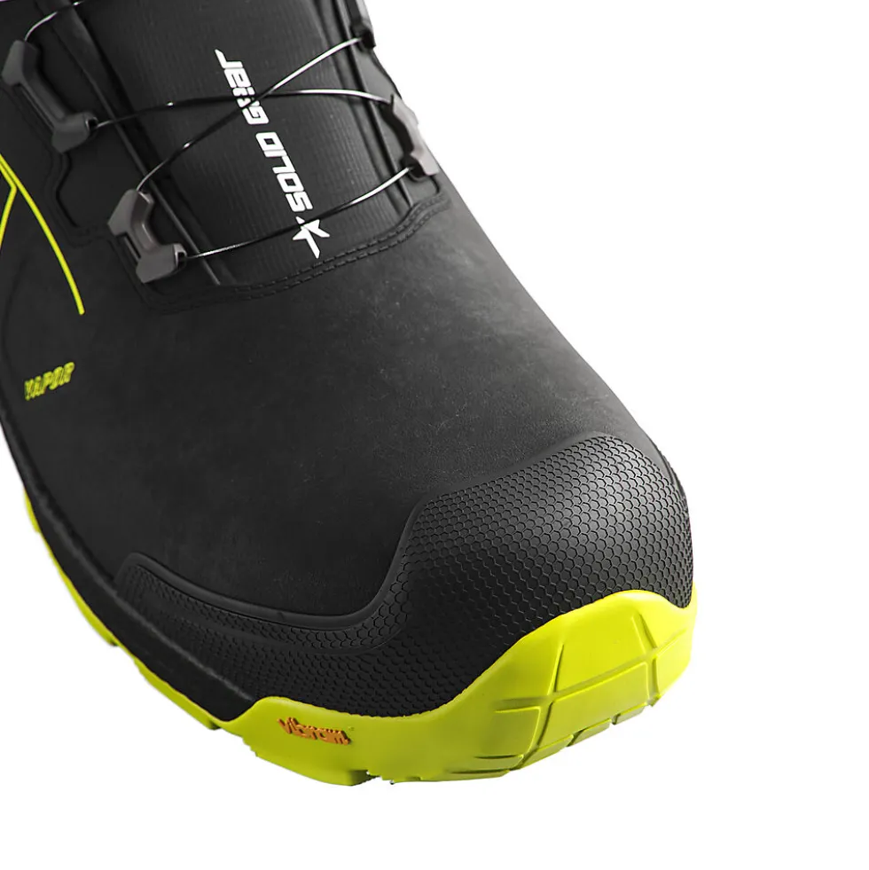 Solid Gear Vapor 3 GTX MID vernesko sort/grønn str 43