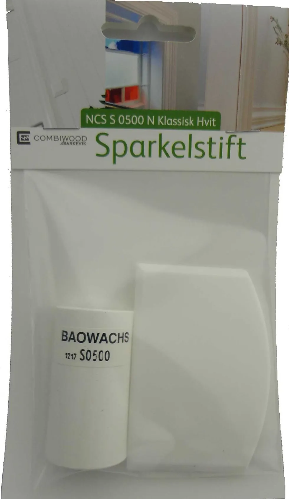 Sparkelstift for småskader klassisk hvit
