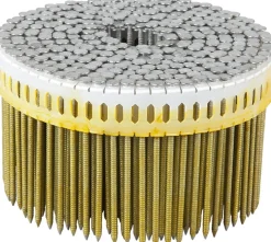 Spiker coil 0-gr 2,5x75 fzv -975 plastbåndet 0-grader varmforsinket