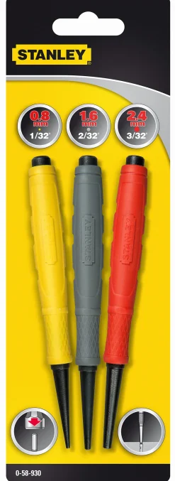 Spikerdor sett dynagrip 3 deler