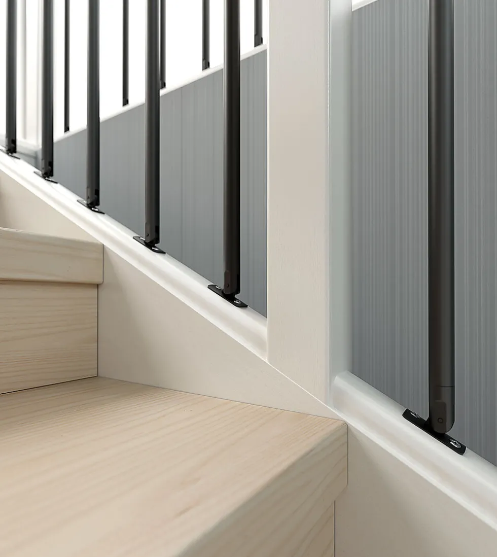 Spile 92 i sort aluminium