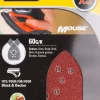 Stanley slipepapir mouse 60 korning pakke a 5 stk