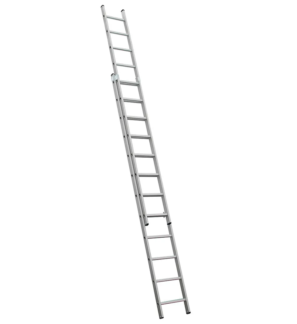 Stige todelt eloksert 5,9 meter med fot