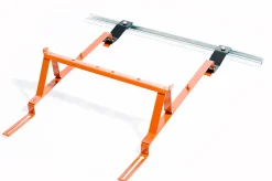 Stigetrinn flat sort 30 cm