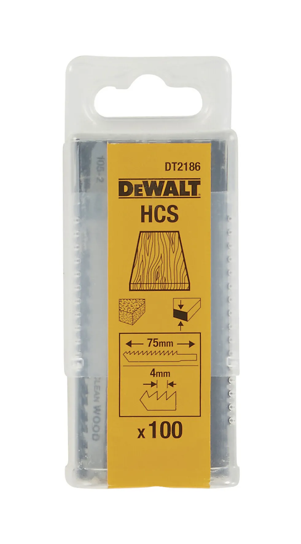 Stikksagblad HCS for treverk opptil 60 mm