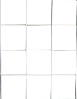 Stålnett 77 x 117 cm lukket
