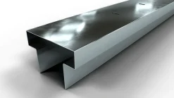 Stålpr tsk120/80 1,0 2500 skinne teleskopskinne 2 lag gips