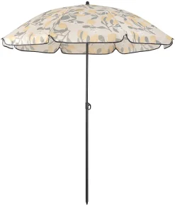 Strandparasoll ø160cm assortert