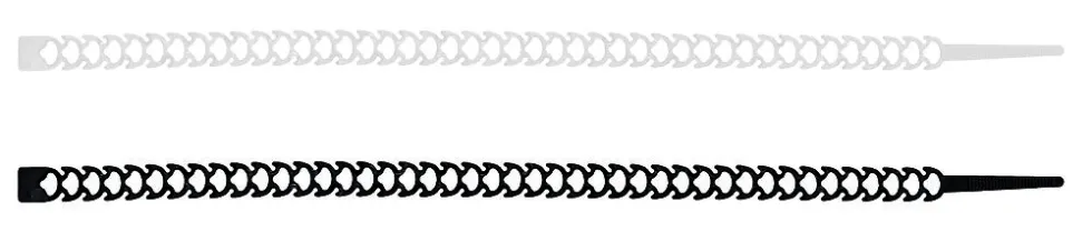 Strips kabelfix R transparent 20 stk