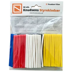 Styrekloss Mix henge kort pakke á 50 stk