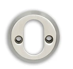 Sylinderskilt 45 13mm innv 316 sb børstet rustfritt stål