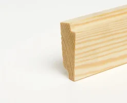 Taklist dobbeltskygge 21x45 mm ubehandlet furu