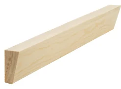 Taklist furu ubehandlet 21 x 45 mm rund kant hytte