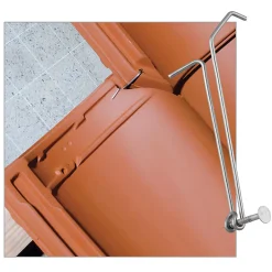 Takpannekrok dbl sinus ving rust esken inneholder 250 stk