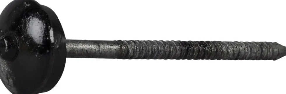 Takplatespiker 3,7x75 svarta-100