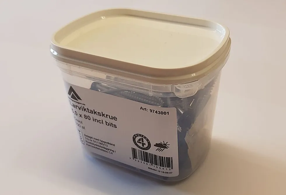 Takskrue Creol 5x80 mm