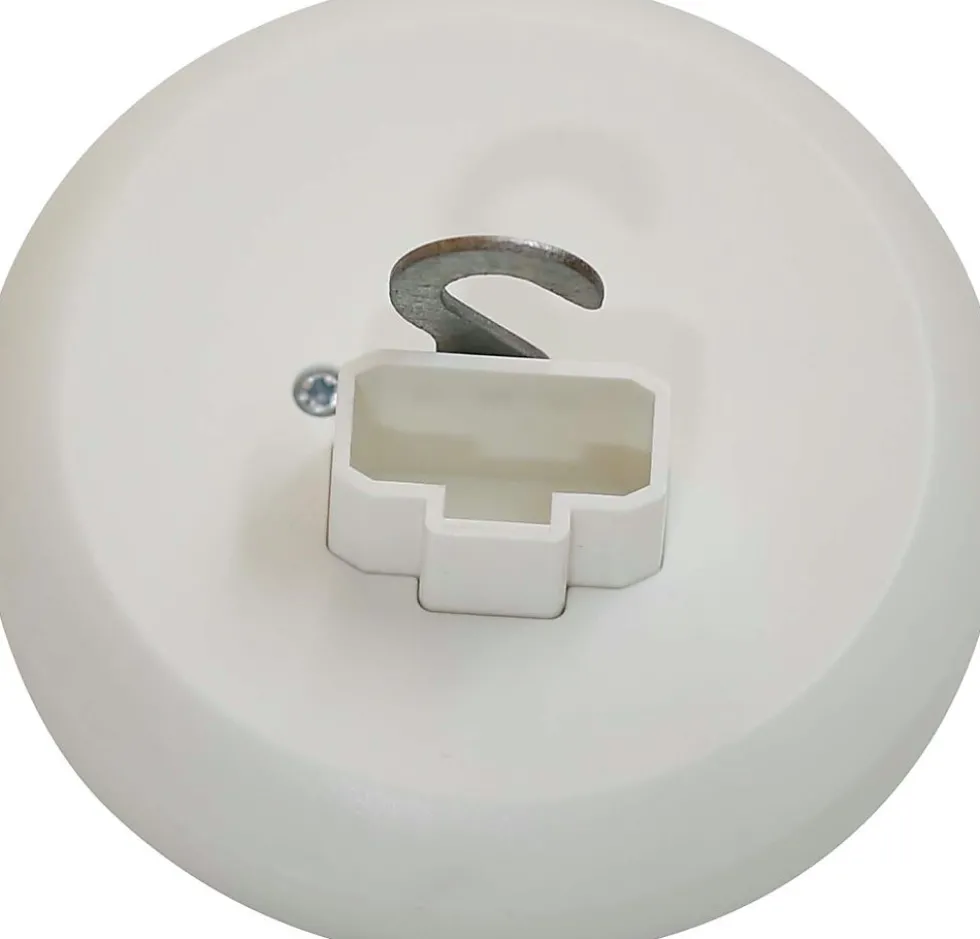 Takuttak DCL med jord 95x95 mm hvit