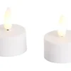 Telys 3D-LED flamme 4 stk