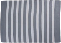Teppe grå stripete 160x230 cm