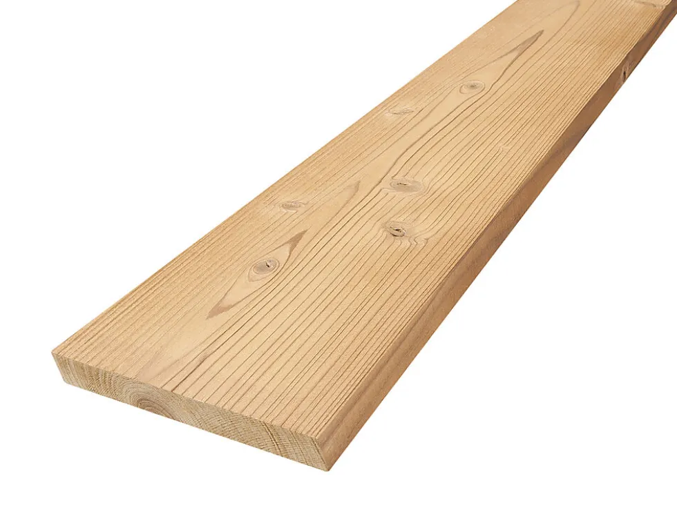 Termofuru terrassebord varmebehandlet furu 26x115 mm