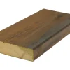 Terrassebord royalimpregnert brun furu glatt 28x145 mm