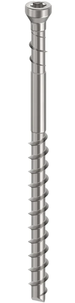 Terrasseskrue skjult rustfri A4 4,2x60 mm 700 stk