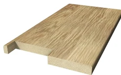 Terskel M8 93 mm lakkert eik flat mellomliggende 22 mm