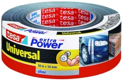 tesa lerretstape 50 mmx50 m sølv
