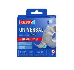 Tesa monteringstape nano power 3m x 30mm
