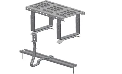 Topp platå tp f-230 sort ral 9005