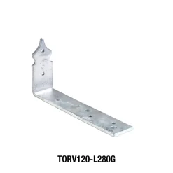 Torvhallkrok varm.galv120x280mm torv